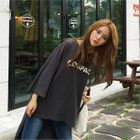 Lettering Dip-Back T-Shirt от YesStyle.com INT Lettering Dip-Back T-Shirt от YesStyle.com INT
