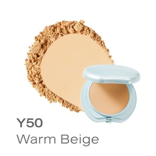 Cute Press - Hybrid Shine-Free Foundation Powder Spf 50 Pa++++ Y50 Warm Beige
