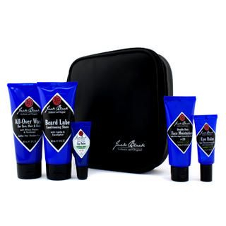 Jack Black - First Class Five Travel Kit: All Over Wash + Conditioning Shave + Face Moisturizer + Ey