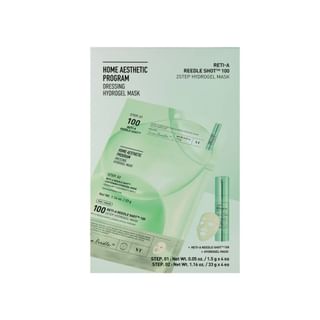 Vt - Reti-A Reedle Shot 100 2Step Hydrogel Mask Set 34.5G X 4 Sheets
