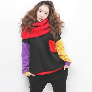 Color-Block Pullover