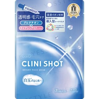 Kose - Clear Turn Clini Shot Moist Bright Face Mask 7 pcs