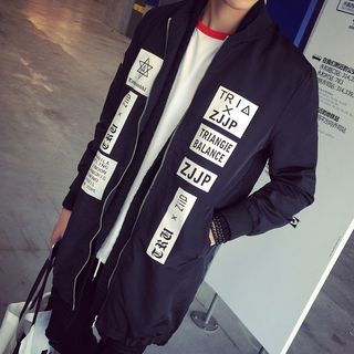 JUN.LEE Print Zip Jacket