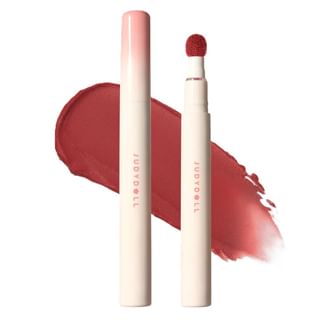 Judydoll - Cushion Matte Lock Lip Cream - 25 Colors #N30 Victory Red - 2.6ml