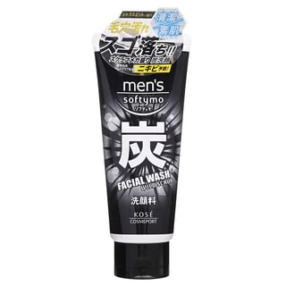 Kose - Softymo Men's Facial Wash Wild Scrub - Gesichtsreiniger für Männer