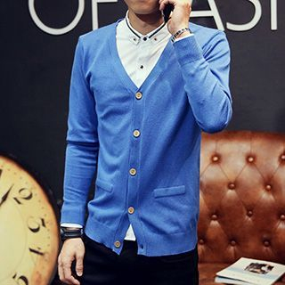 Blueforce Long-Sleeve V-Neck Cardigan