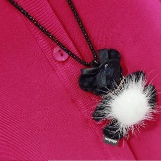 Ticoo Furry Bear Necklace