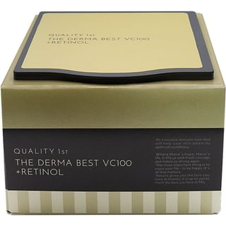 Quality First - The Derma Best Vc100 + Retinol Mask 20 Pcs