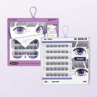 Blj - Comic Eyes Glue-Free False Eyelashes - Hd05