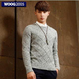 WOOG Ribbed Mohair Sweater