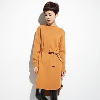 OnceFeel Plain Knit Dress