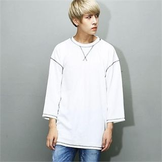 THE COVER Contrasted Trim T-Shirt