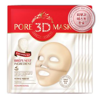 TOSOWOONG 3D Pore Tightening Mask 5pc 5sheets