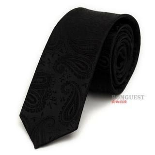 Romguest Slim Neck Tie Black - One Size