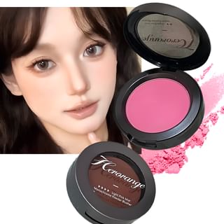 Herorange - Light Pink Mist Monchrome Powder Cheek Blusher - 1-3 #02 Light Mumbala