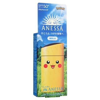 Shiseido - Pokemon Pikachu Anessa Perfect Uv Sunscreen Skincare Milk Spf 50+ Pa++++ 60Ml