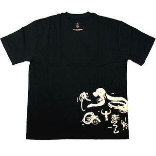 Alan Chan T-shirt(Short Sleeve) - Zodiac in Black with Gold