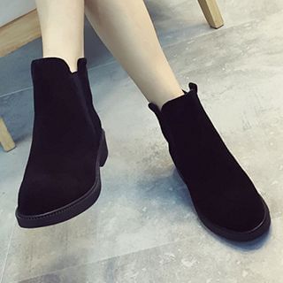 MISSMO Faux Suede Ankle Boots