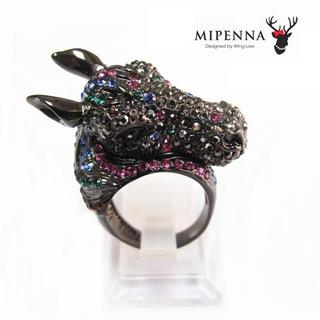 MIPENNA Rainbow Horse - Ring Black - One Size