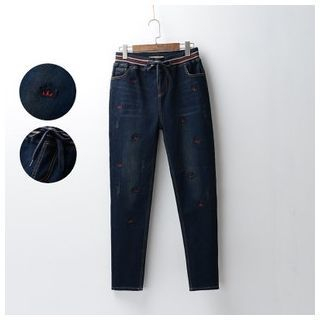 Waypoints Embroidered Slim-Fit Jeans