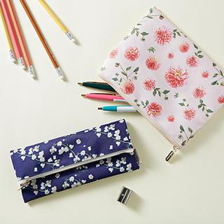 BABOSARANG Floral Print Pencil Case
