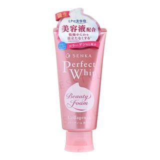 Shiseido - Senka Perfect Whip Collagen In Beauty Face Foam 120g