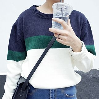 Dute Color-Block Sweater