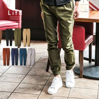 Life 8 Cuff Gather Straight Fit Pants
