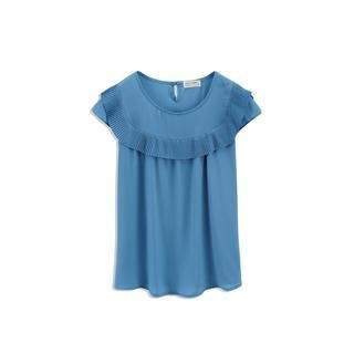 Life 8 Pleated Layered Top
