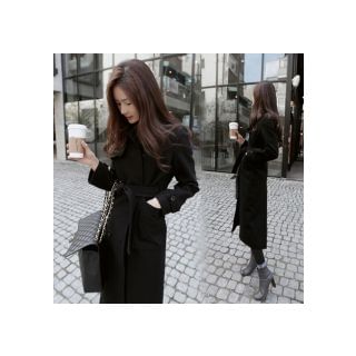Cammi Double-breasted Woolen Coat