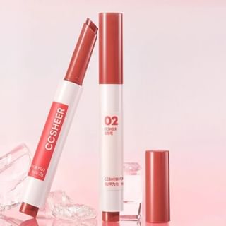 Ccsheer - Watery Lip Balm Pen - 2 Types 01# Tinted - 2G