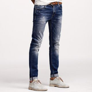 Quincy King Washed Jeans
