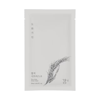 House Of Dohwa - Rice Bran Sheet Mask 25Ml X 1 Sheet