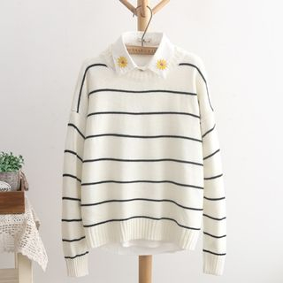 Aigan Striped Sweater