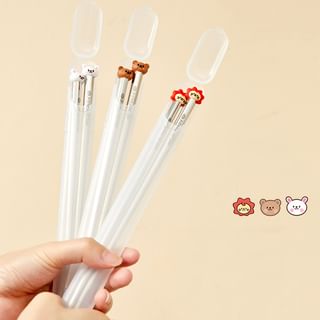 Animal Stainless Steel Chopsticks with Case (Various Designs)