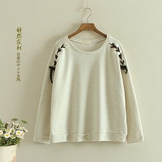 Storyland Lace-Up Pullover