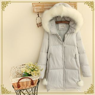 Fairyland Furry Hooded Padded Jacket