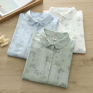 Collared Floral Shirt