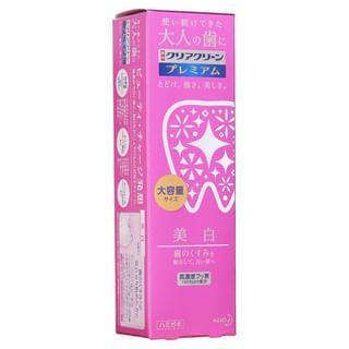 Kao - Clear Clean Premium Toothpaste Whitening - 160g