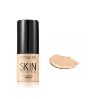 Skin Evolution Fluid Foundation - 6 Shades #3 Warm Ivory - 70g