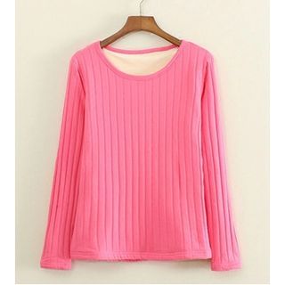 Mushi Ribbed Long-Sleeve Top