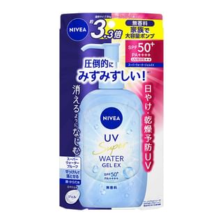 Nivea Japan - Uv Super Water Gel Ex Spf 50+ Pa++++ Pump 270G