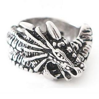 Engraved Dragon Ring