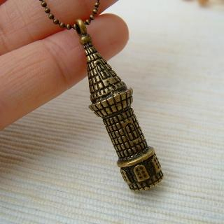MyLittleThing Vintage Palace Necklace Copper - One Size