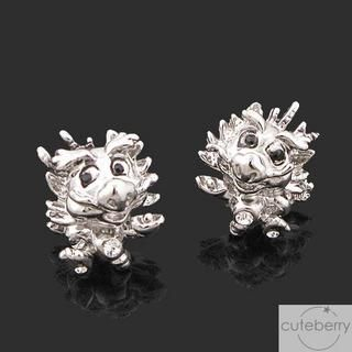 Rhinestone Little Dragon Studs