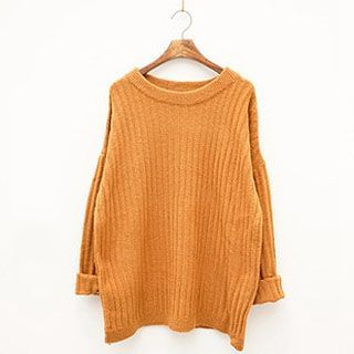 Polaris Plain Ribbed Sweater