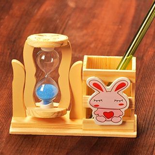 mxmade Hourglass with Pen Holder