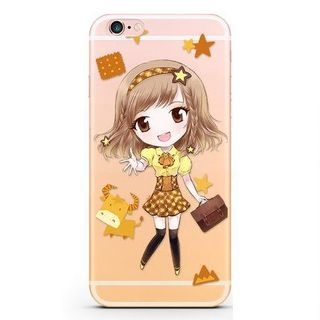 Kindtoy Cartoon Girl Case for iPhone 6 / 6s / 6 Plus / 6s Plus