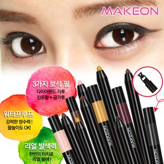 TOSOWOONG Auto Twister Jewelry Eyeliner (#03 Jewelry Pearl Black) 0.5g
