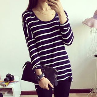 Eureka Long-Sleeve Striped T-Shirt